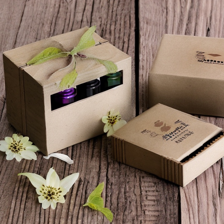 Essential Oil Boxes with Logo