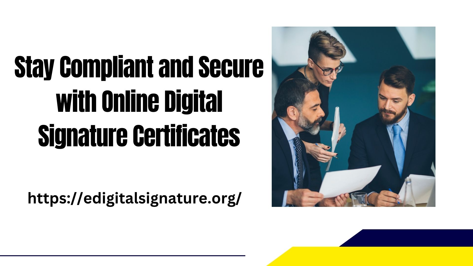 Stay Compliant and Secure with Online Digital Signature Certificates