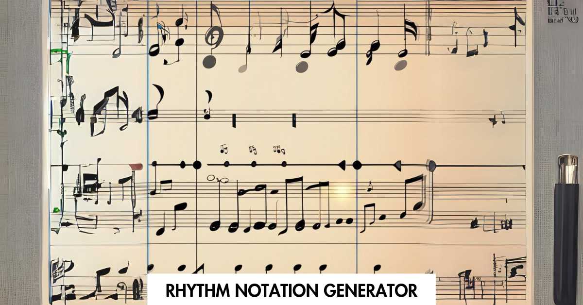 Rhythm Notation Generator